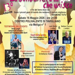 A Tavigliano Lughi, Sintini e Tacconi alla 13ª edizione de “La solidarietà… che unisce”