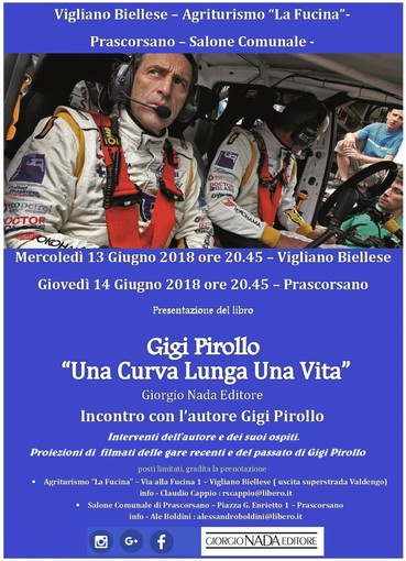 Motori: Una curva lunga una vita, incontro con il navigatore di rally Gigi Pirollo Motori: Una curva lunga una vita, incontro con il navigatore di rally Gigi Pirollo