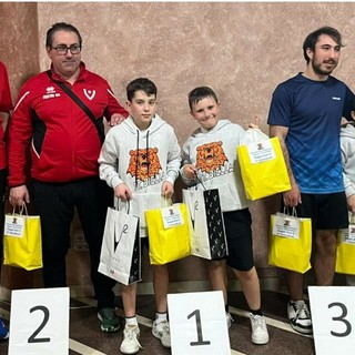 TT Biella: Ottimi risultati dei giovani del vivaio nel Torneo Over di Tennistavolo “Memorial Marco Ruffanello"
