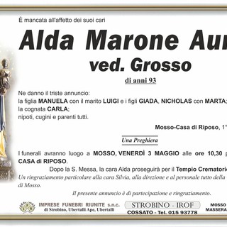 Alda Marone Aunet ved. Grosso
