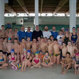 Pallanuoto - Campo estivo con la leggenda Bovo