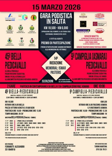 In Valle Cervo c'è la neve: rinviata la Biella-Campiglia-Piedicavallo