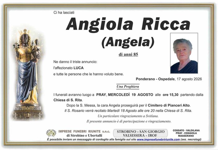 Angiola Ricca (Angela)