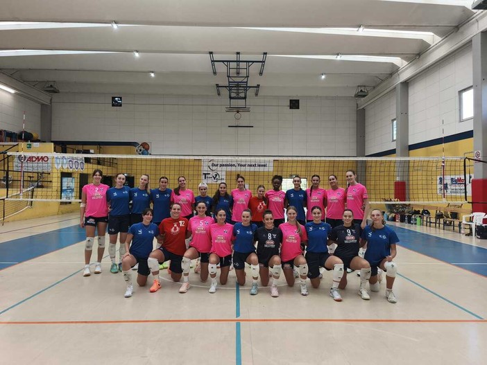 Primo allenamento congiunto per il TeamVolley Primo allenamento congiunto per il TeamVolley