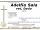 Adelfia Sala, ved. Dosio