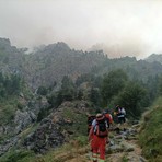 Incendio in Valsessera, rinforzi AIB sul versante di Postua - Foto AIB Incendio in Valsessera, rinforzi AIB sul versante di Postua - Foto AIB