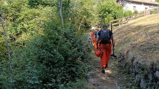 Incendi in Valsesia, AIB biellesi impegnati nella bonifica