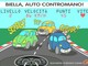 Auto contromano: arriva da Biella il nuovo simulatore di guida - Illustrazione di Giovanni Cavallo.