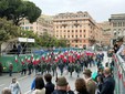 L'assessore di Biella, Edoardo Maiolatesi, assiste alla sfilata L'assessore di Biella, Edoardo Maiolatesi, assiste alla sfilata