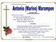 Antonio (Marino) Marampon