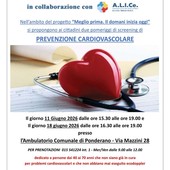 Ponderano, screening di prevenzione cardiovascolare