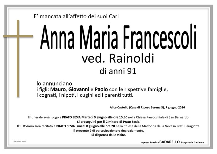 Anna Maria Francescoli