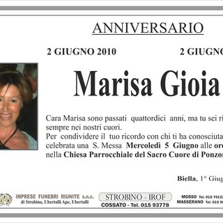 Marisa Gioia - Anniversario
