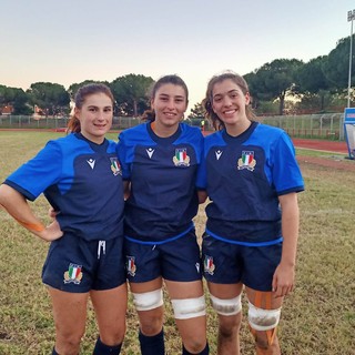 Alessia Gronda, al centro, in maglia azzurra - Foto pagina FB Cus Torino
