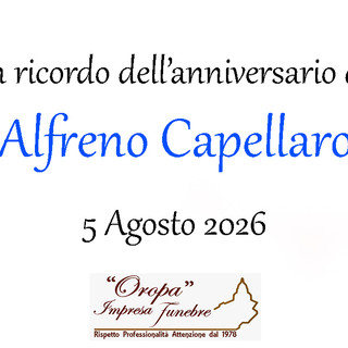 Alfreno Capellaro - Anniversario