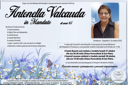 Antonella Valcauda in Mandato Antonella Valcauda in Mandato