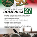 Zumaglia, il Gruppo Alpini celebra 90 anni: domenica la cerimonia Zumaglia, il Gruppo Alpini celebra 90 anni: domenica la cerimonia