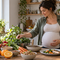 Alimentazione in gravidanza: colmiamo il fabbisogno di minerali e vitamine - Immagine generata con IA