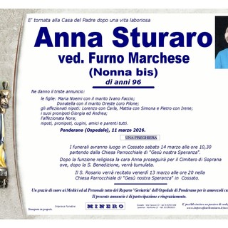 Anna Sturaro, ved. Furno Marchese (Nonna bis)