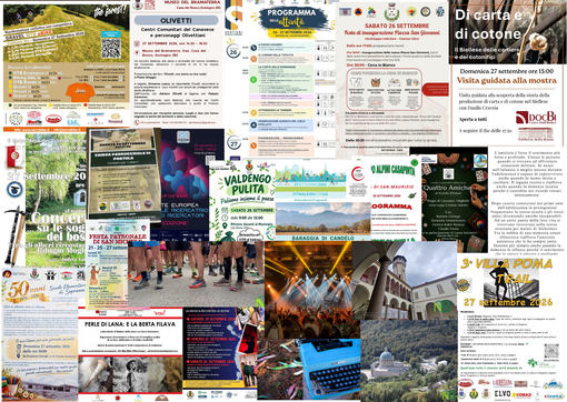 Tante cose da fare a Biella nel we del 25, 26 e 27 settembre Tante cose da fare a Biella nel we del 25, 26 e 27 settembre