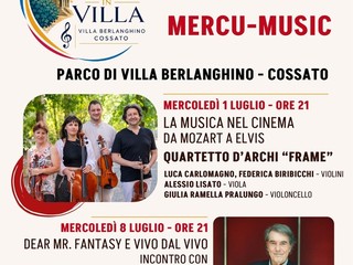 Cossato, in arrivo Arte in Villa e KÒS Festival