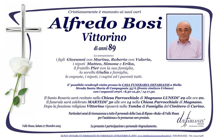 Alfredo Bosi Vittorino
