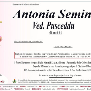 Antonia Seminara, ved. Pusceddu Antonia Seminara, ved. Pusceddu