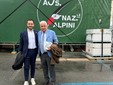 L'assessore di Biella, Edoardo Maiolatesi, assiste alla sfilata L'assessore di Biella, Edoardo Maiolatesi, assiste alla sfilata
