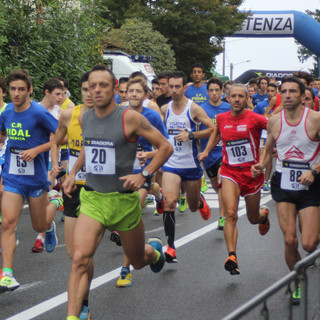 La partenza della gara Senior maschile