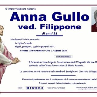 Anna Gullo, ved. Filippone