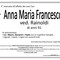 Anna Maria Francescoli Anna Maria Francescoli