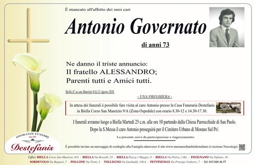 Antonio Governato Antonio Governato