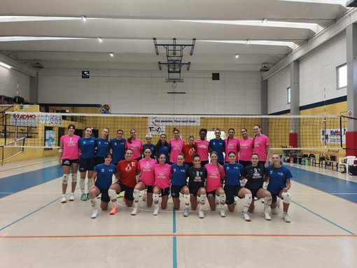 Primo allenamento congiunto per il TeamVolley Primo allenamento congiunto per il TeamVolley