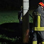 Crevacuore, auto contro un palo - Foto di repertorio Crevacuore, auto contro un palo - Foto di repertorio
