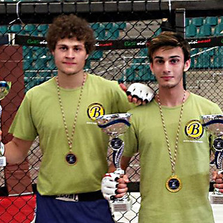 Arti Marziali - Francesco Bocca e Matteo Cannatelli campioni italiani Mma