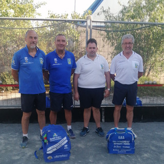 Bocce, podio tutto biellese a Crescentino