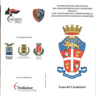 30 anniversario del Comando Provinciale Carabinieri di Biella, gli eventi in calendario