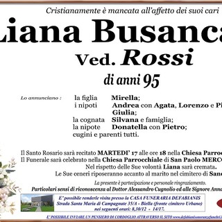 Liana Busancano Ved. Rossi
