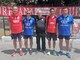 Denis Pautassi, quarto da sinistra, secondo a Ponderano - Foto Federbocce Denis Pautassi, quarto da sinistra, secondo a Ponderano - Foto Federbocce