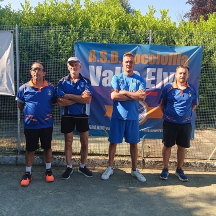 Bocce, premiazioni per due giocatori della Valle Elvo Bocce, premiazioni per due giocatori della Valle Elvo