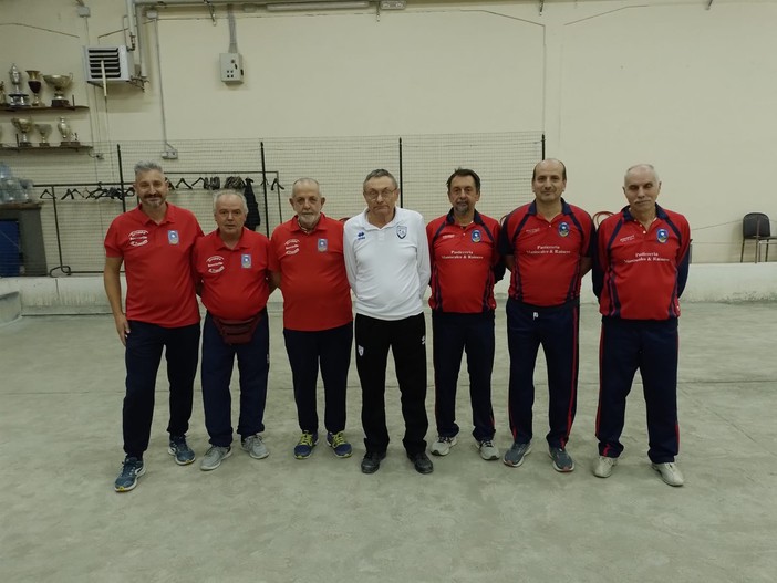 I finalisti di Trecate - Foto Federbocce