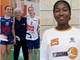 Da sinistra: Penelope Apicella, l’allenatrice Lela Merlo, Elisabetta Toniolo e Caterina Gueye. Da sinistra: Penelope Apicella, l’allenatrice Lela Merlo, Elisabetta Toniolo e Caterina Gueye.