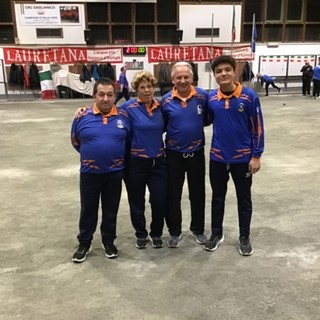 la quadretta Cinalli, Berruto, Bevilacqua, Furlan di Valle Elvo - Foto Federbocce