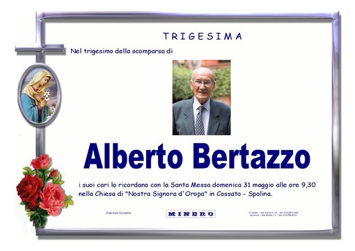 Trigesima Alberto Bertazzo