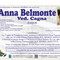 Anna Belmonte, ved. Cagna