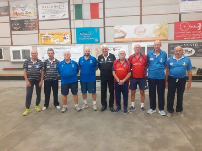 Bocce, Valle Mosso Mossese vince la gara a coppie di Buronzo Bocce, Valle Mosso Mossese vince la gara a coppie di Buronzo
