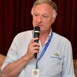 La Scuderia Giovanni Bracco al via della 6° “Biella Classic, il Presidente Cesare Brovarone - Foto Scuderia Giovanni Bracco