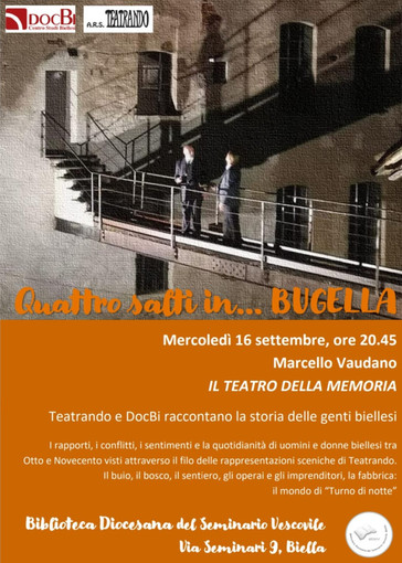 Biella, alla Biblioteca diocesana il terzo appuntamento di “Quattro salti in… Bugella” Biella, alla Biblioteca diocesana il terzo appuntamento di “Quattro salti in… Bugella”