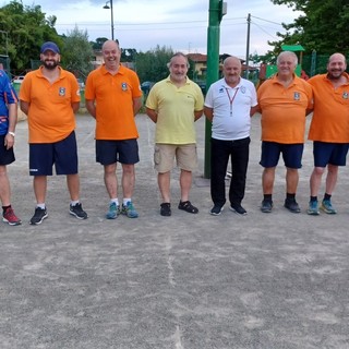 Le coppie semifinaliste di Valdengo - Foto Federbocce Le coppie semifinaliste di Valdengo - Foto Federbocce