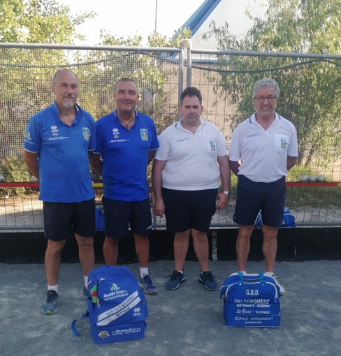 Bocce, podio tutto biellese a Crescentino